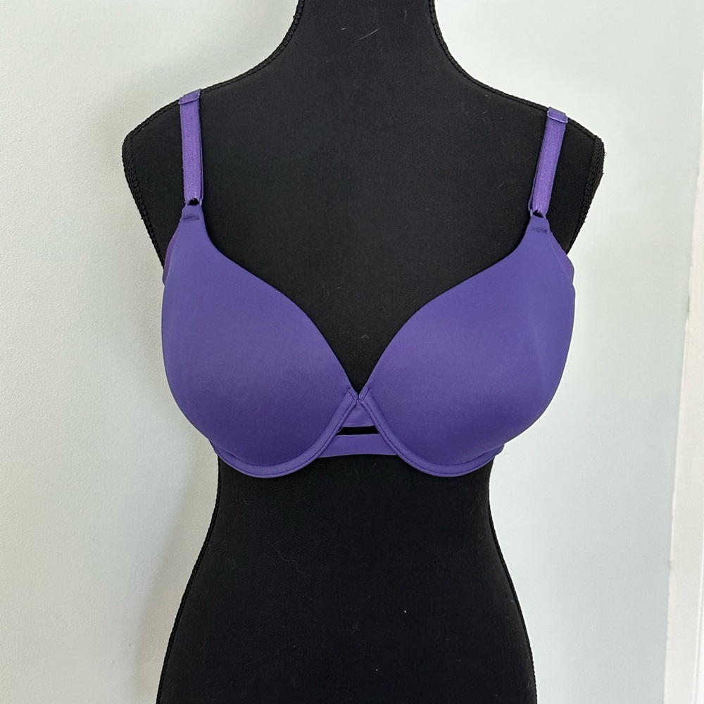 6 for $25 - Warner's Vibrant Purple T-Shirt Bra